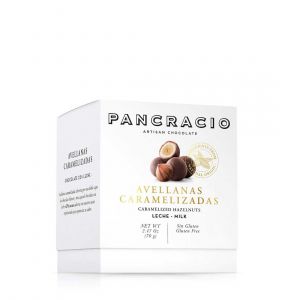 Фундук в молочном шоколаде Pancracio Mini Box Caramelized Hazelnuts chocolate - 70 г Испания