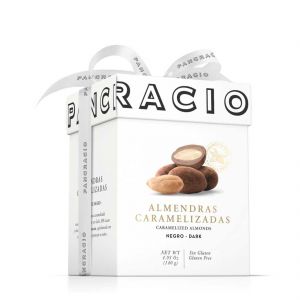 Миндаль в молочном и темном шоколаде Pancracio Luxury Box Caramelized Almonds chocolate - 140 г Испания