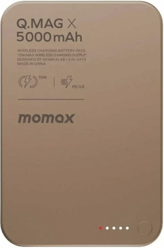 Внешний магнитный аккумулятор Momax Q.MAG X 5 000mAh