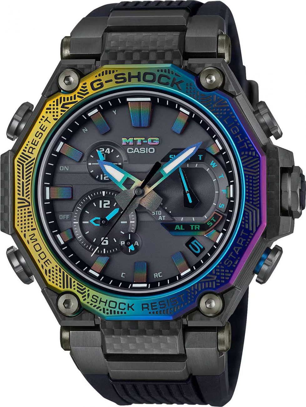 Японские наручные часы Casio G-SHOCK MTG-B2000YR-1A с хронографом