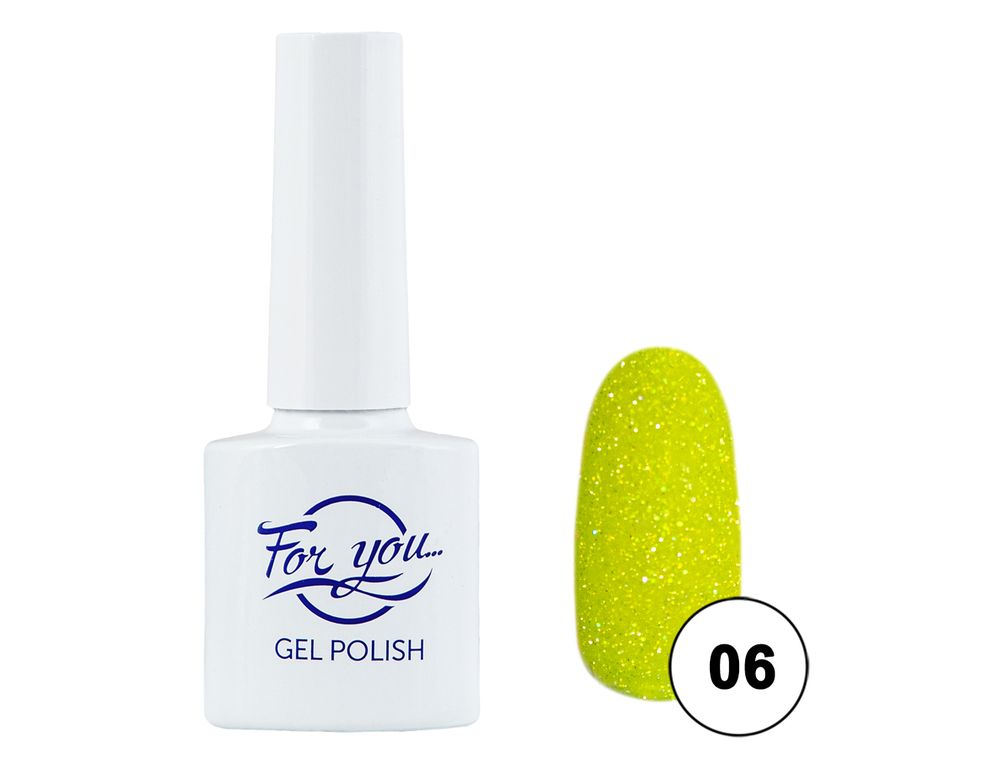 Гель-лак FOR YOU Neon Diamond № 06