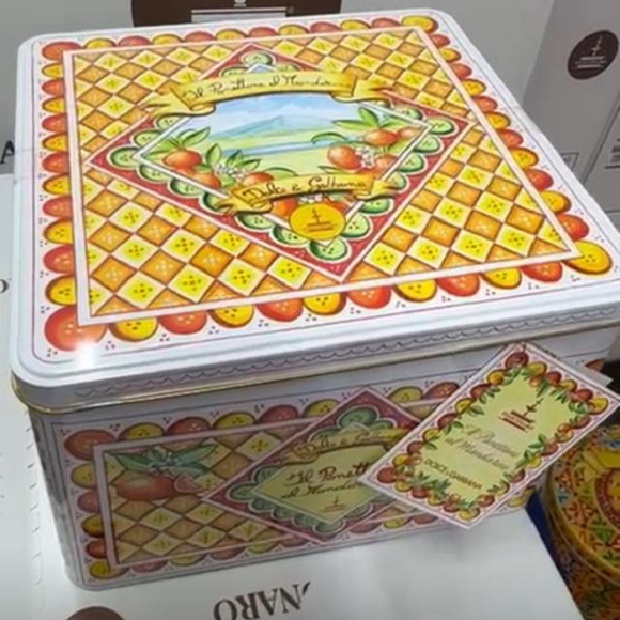 Панеттоне мандариновый  Dolce and Gabbana Fiasconaro 1000 г