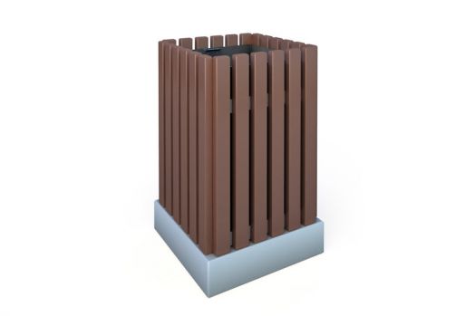 Уличная урна со вставкой У-1.31