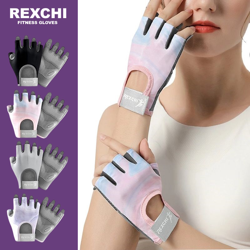 Женские фитнес перчатки Rexchi Fit XG06