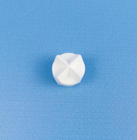 Якорь для магнитной мешалки ребристый двусторонний диаметр 20 мм, высота 16 мм, фторопласт