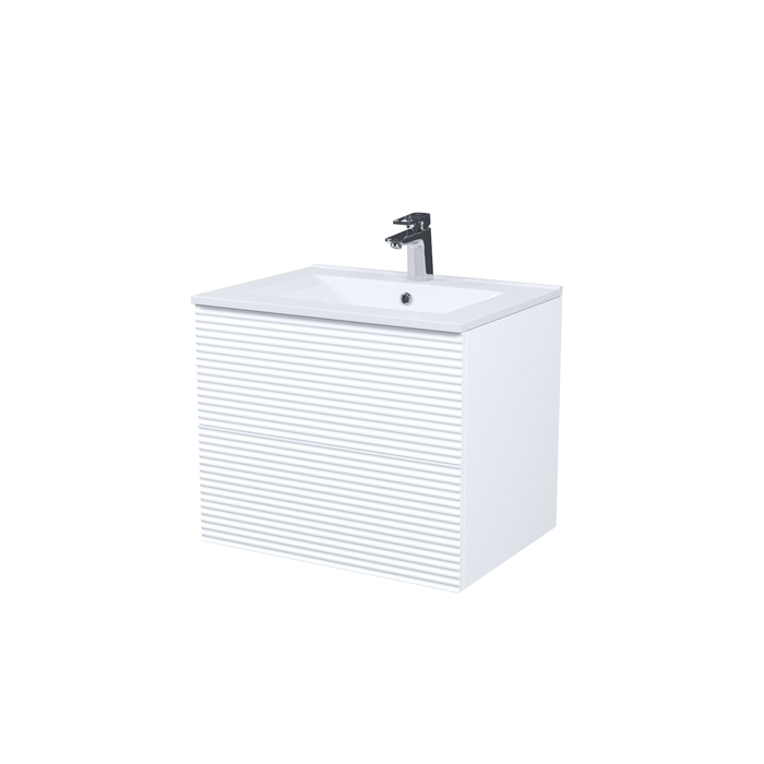 Тумба с умывальником, подвесная, 60 см, белый, Bild, IDDIS, BIL60W0i95K
