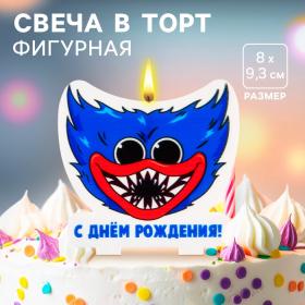 Свеча для торта "С Днем Рождения!", Монстр