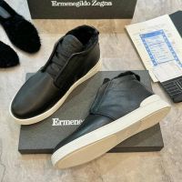 Высокие зимние кеды Zegna