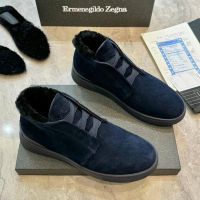 Высокие зимние кеды Zegna