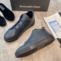 Высокие зимние кеды Zegna