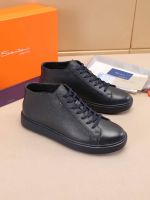 Мужские ботинки Santoni зимние