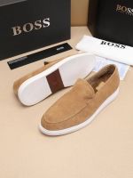 Мужские лоферы Hugo Boss зимние