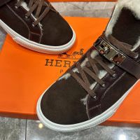 Мужские зимние ботинки Hermes