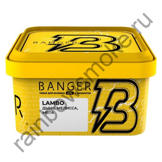 Banger 200 гр - Lambo (Дыня Мелисса Мята)