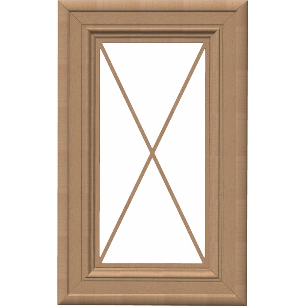 Виктория фасад  с переплетом Перекрестие I