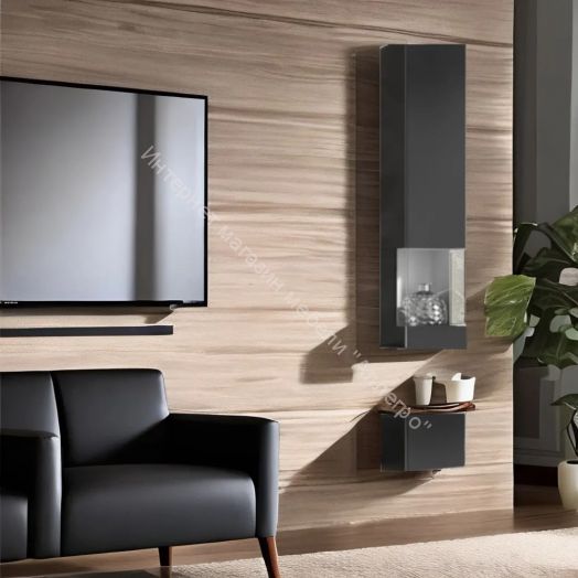 Шкаф-витрина SOMERO корпус Чёрный