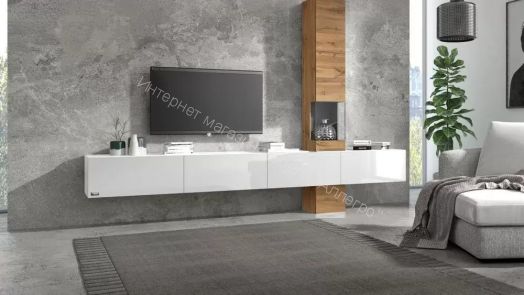 Шкаф-витрина SOMERO корпус Дуб Вотан