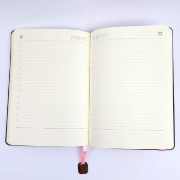 розовые ежедневники с логотипом