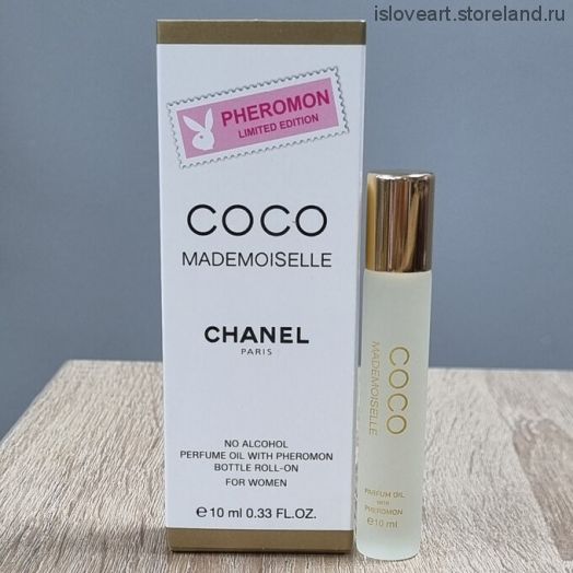 Парфюмерное масло Chanel Coco Mademoiselle с феромонами, женский аромат, 10мл