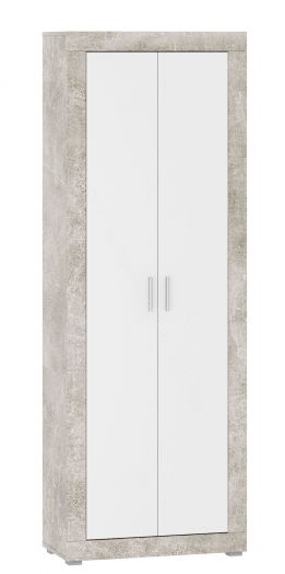 Шкаф ШК-80 МОНТАНА Аtelier/Белый глянец