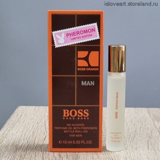 Парфюмерное масло Hugo Boss Boss Orange for Man с феромонами, мужской аромат, 10мл.