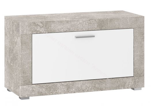 Прихожая МОНТАНА К-1 Аtelier/Белый глянец