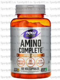 Now Sports Amino Complete (Аминокислотный комплекс) 120 капсул