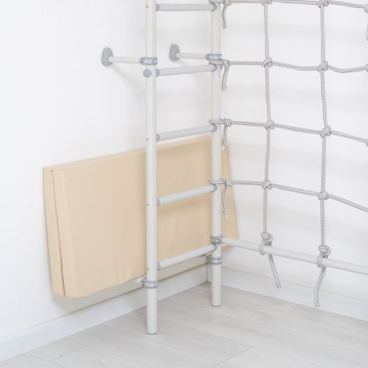 Мат (мягкий щит)  1000*1000*60, в 2 сложения (желтый)