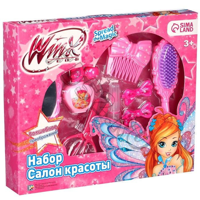 Игровой набор, 10 предметов«Салон красоты», WINX