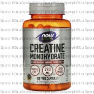 NOW Creatine Monohydrate 750 mg (120 вег. капс)