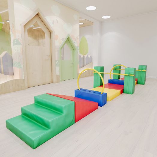 Мягкий спортивный модуль  «Крокодил»