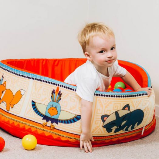 Сухой бассейн  «Индейцы», 100 шариков