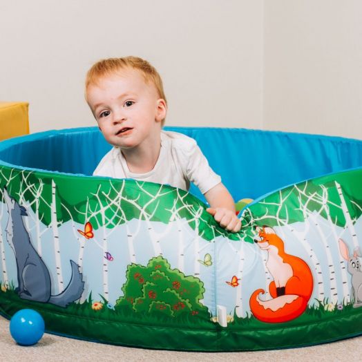 Сухой бассейн  «Зверята», без шариков