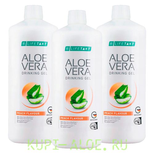 Набор «Обмен веществ» с Гелем Алоэ Вера со вкусом персика