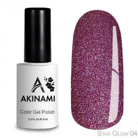 Akinami Color Gel Polish Star Glow 04