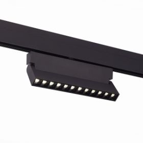 Светильник Магнитный Трековый ST-Luce ST362.436.12 Черный LED 1*12W 3000K 1 009Lm Ra>80 36° IP20 L219xW22xH134 48V / СТ Люче.