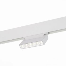 Светильник Магнитный Трековый ST-Luce ST364.546.06 Белый LED 1*6W 4000K 532Lm Ra>80 36° IP20 L120xW22xH108 48V / СТ Люче.