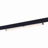 Светильник Магнитный Трековый ST-Luce ST803.436.10 Черный LED 1*10W 3000K 1 200Lm Ra>90 120° IP20 L604xW28xH80 48VV / СТ Люче.