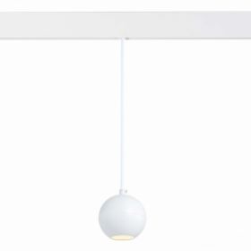 Светильник Магнитный Трековый Подвесной ST-Luce ST354.533.12 Белый LED 1*12W 3000K 750Lm Ra>80 36° IP20 D100xH92 48V / СТ Люче.