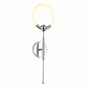 Светильник Настенный ST-Luce SL1578.101.01 Хром/Белый, Хром LED 1*10W 3000K / СТ Люче.