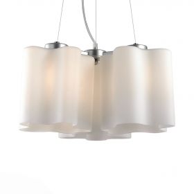 Люстра Подвесная ST-Luce SL116.503.03 Серебристый/Белый E27 3*60W / СТ Люче.