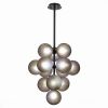 Люстра Подвесная ST-Luce SL1184.403.13 Черный/Дымчатый G9 13*5W / СТ Люче.