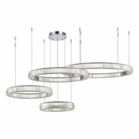 Люстра Подвесная ST-Luce SL1622.103.04 Хром/Прозрачный LED 1*190W 4000K / СТ Люче.