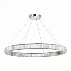 Люстра Подвесная ST-Luce SL1622.183.01 Хром/Прозрачный LED 1*52W 4000K / СТ Люче.