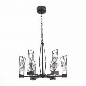 Люстра Подвесная ST-Luce SL815.303.06 Серый Графит/Серый Графит, Прозрачный LED 6*8W 4000K / СТ Люче.