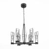 Люстра Подвесная ST-Luce SL815.303.06 Серый Графит/Серый Графит, Прозрачный LED 6*8W 4000K / СТ Люче.