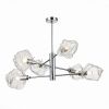 Люстра Потолочная ST-Luce SL1175.102.06 Хром/Прозрачный E14 6*40W / СТ Люче.