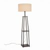 Торшер ST-Luce SLE302.405.01 Черный, Коричневый/Бежевый E27 1*40W / СТ Люче.