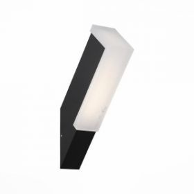 Светильник Уличный Настенный ST-Luce SL096.411.02 Черный/Белый LED 1*6W 4000K / СТ Люче.