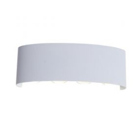 Светильник Уличный Настенный ST-Luce SL089.501.08 Белый Кварцевый LED 8*1W 4000K / СТ Люче.